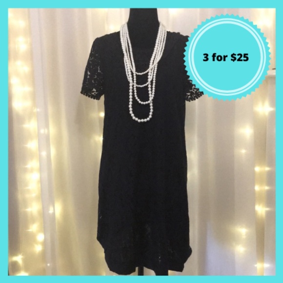 Dresses & Skirts - 3 for $25 Black a line dress